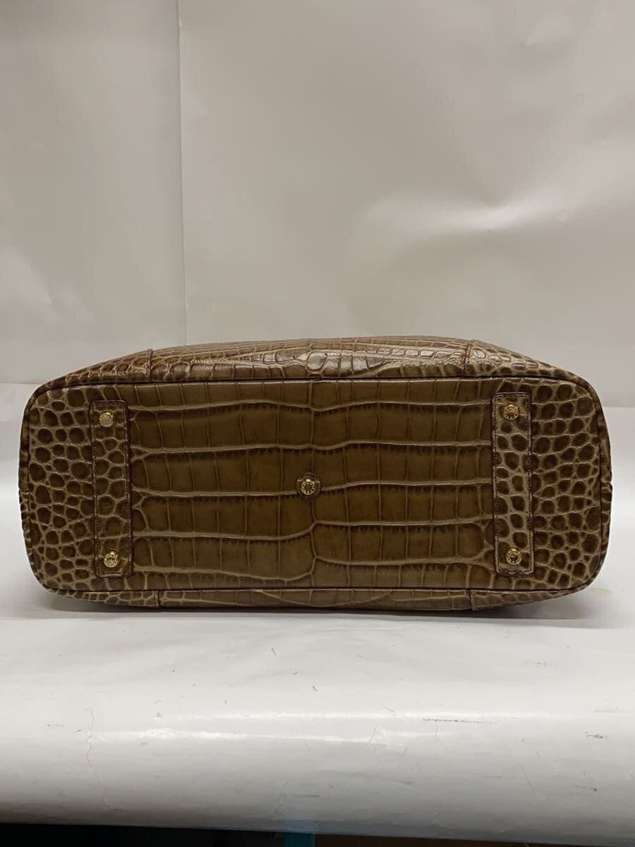 COCOCELUX GOLD Tote Bag Leather BRW 4