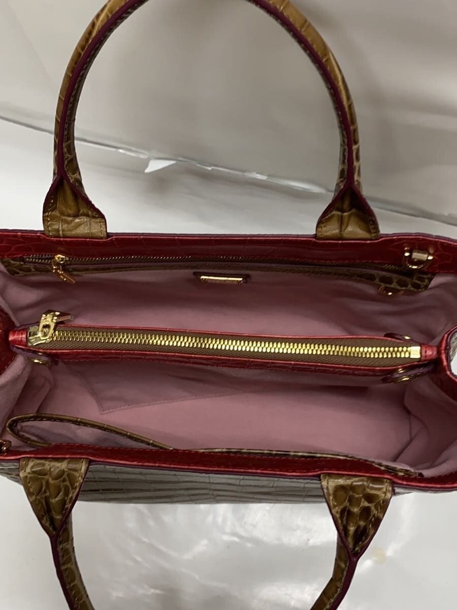 COCOCELUX GOLD Tote Bag Leather BRW 6