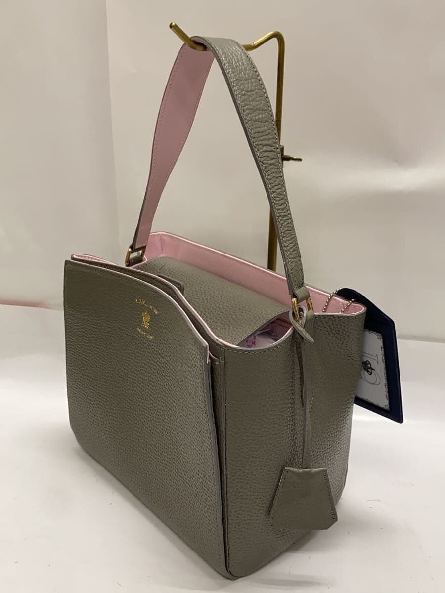 A.D.M.J. Shoulder Bag Leather GRY 2