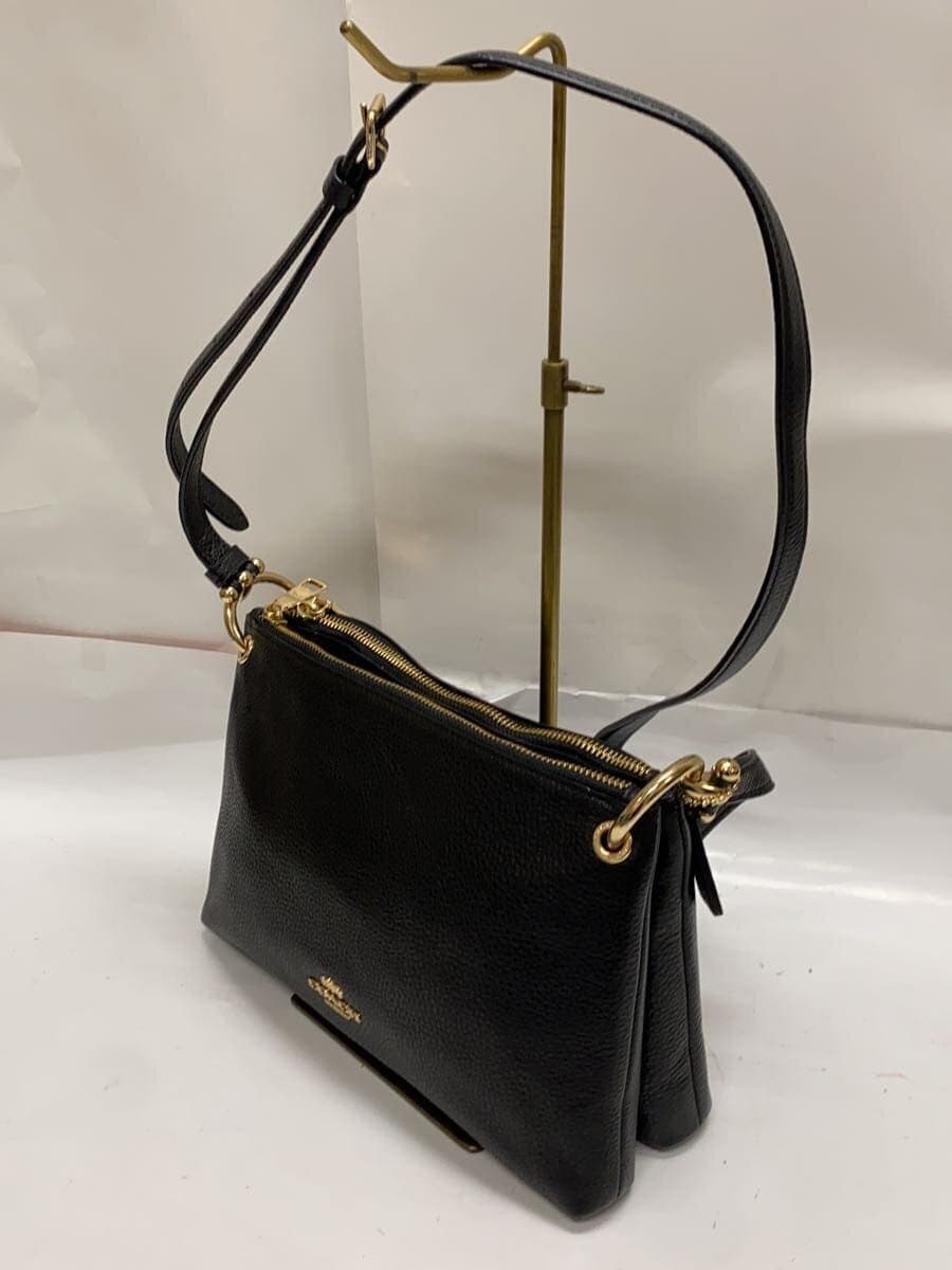 COACH Mia Crossbody - Black Leather BLK Solid F76645 F76645 IMBLK 2