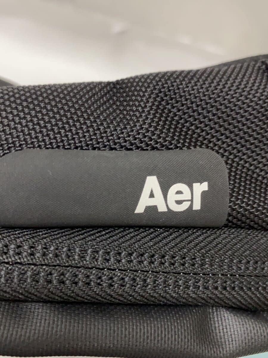 AER Shoulder Bag Nylon Black Plain AER31017 5