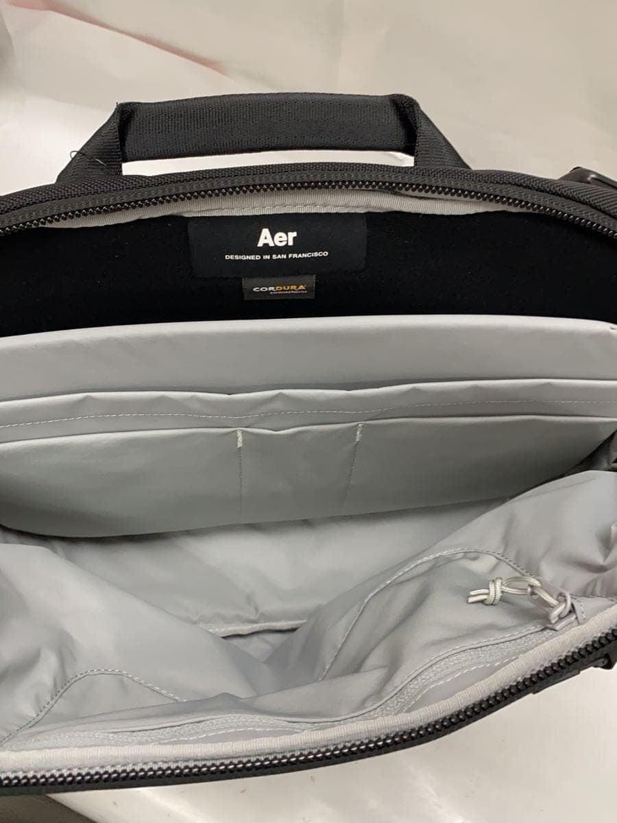 AER Shoulder Bag Nylon Black Plain AER31017 6