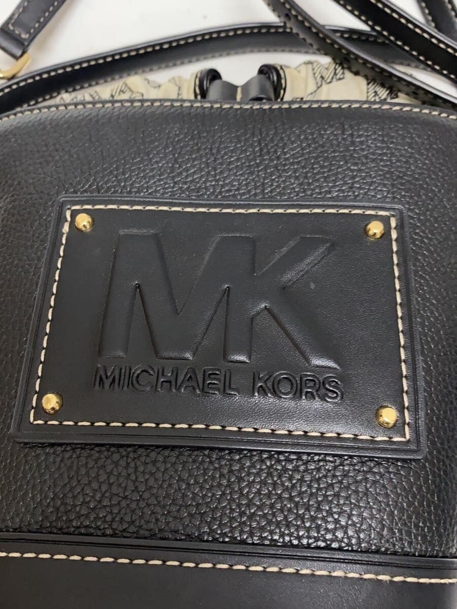 MICHAEL KORS Shoulder Bag Leather BLK 35T2G7KM8L 2WAY 5