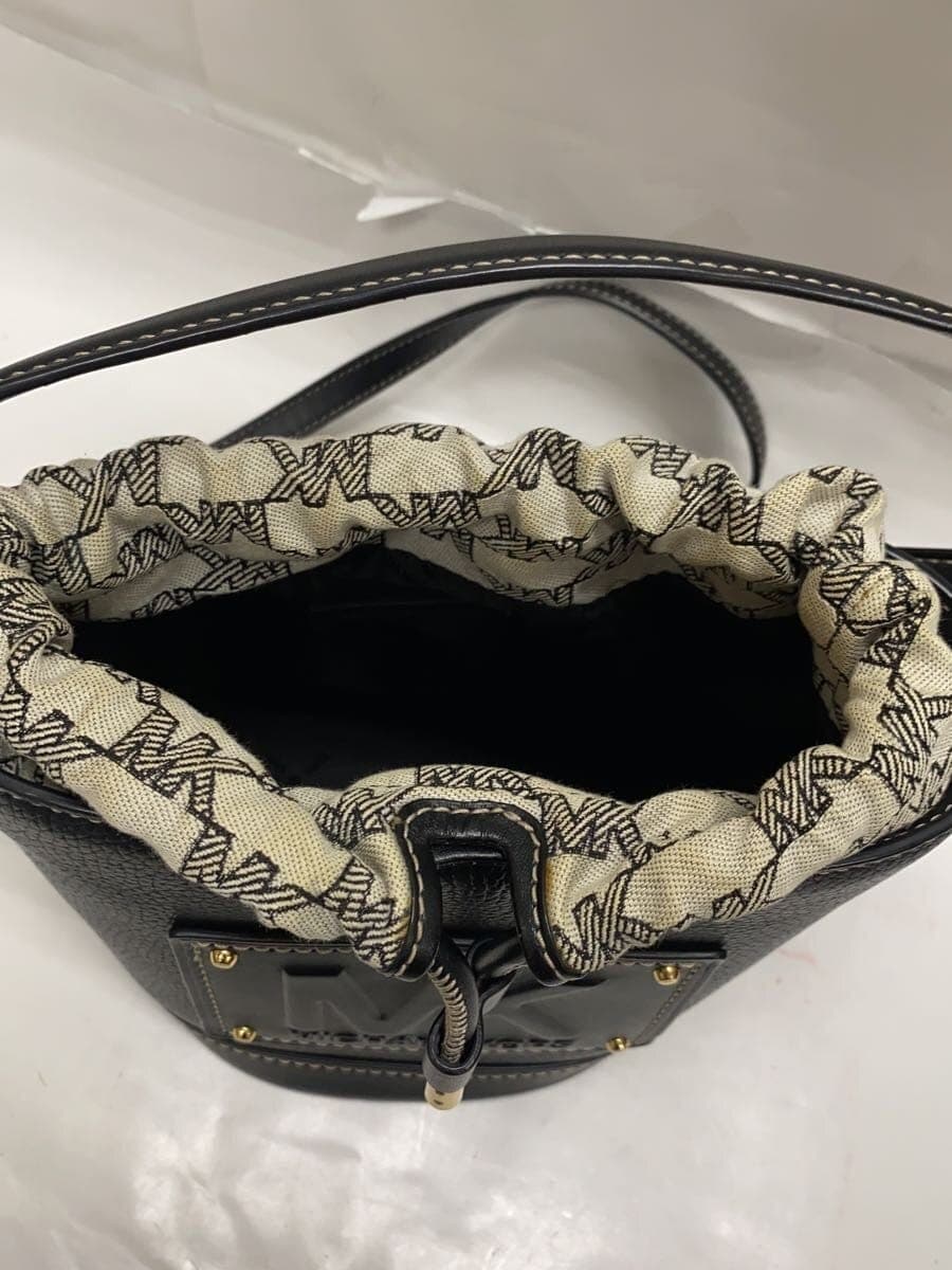 MICHAEL KORS Shoulder Bag Leather BLK 35T2G7KM8L 2WAY 7