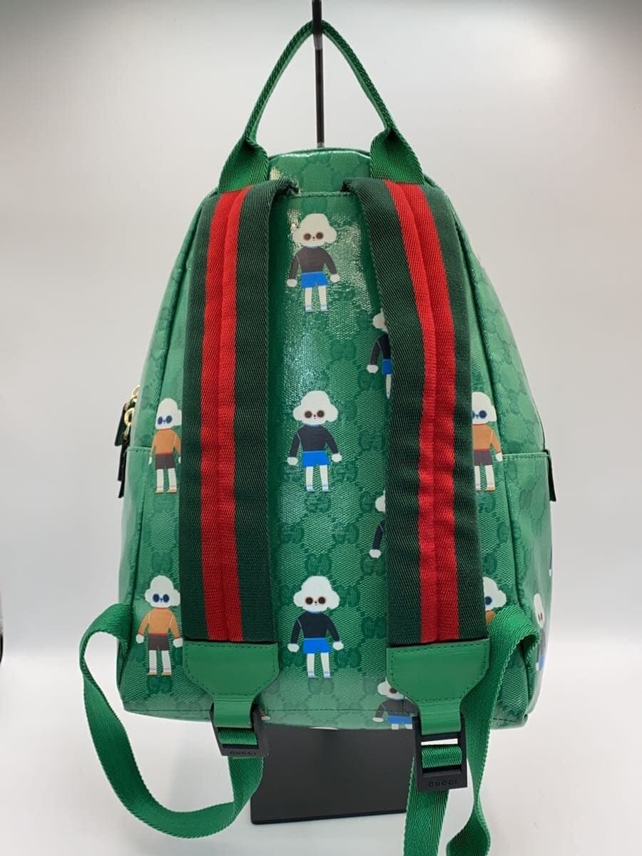 GUCCI Backpack PVC GRN All Over Pattern 782708 3