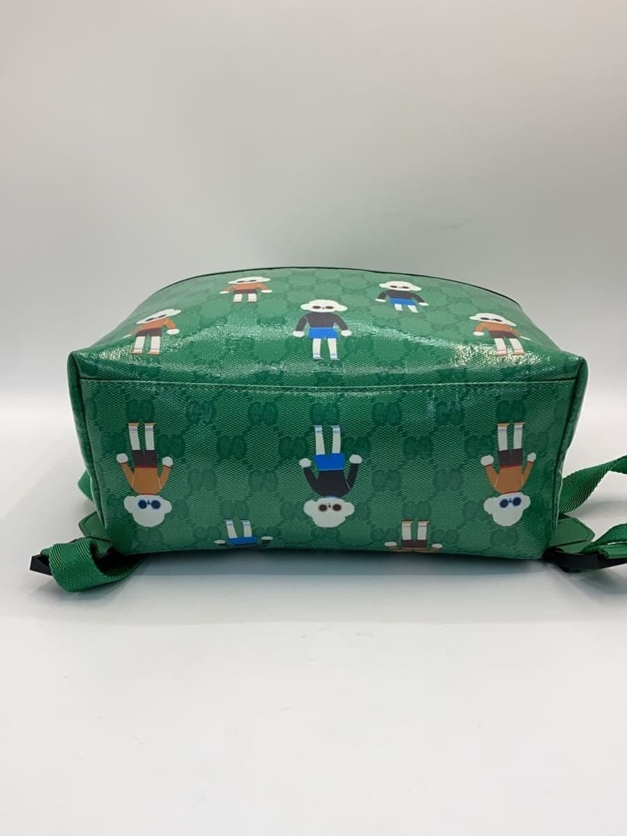 GUCCI Backpack PVC GRN All Over Pattern 782708 4
