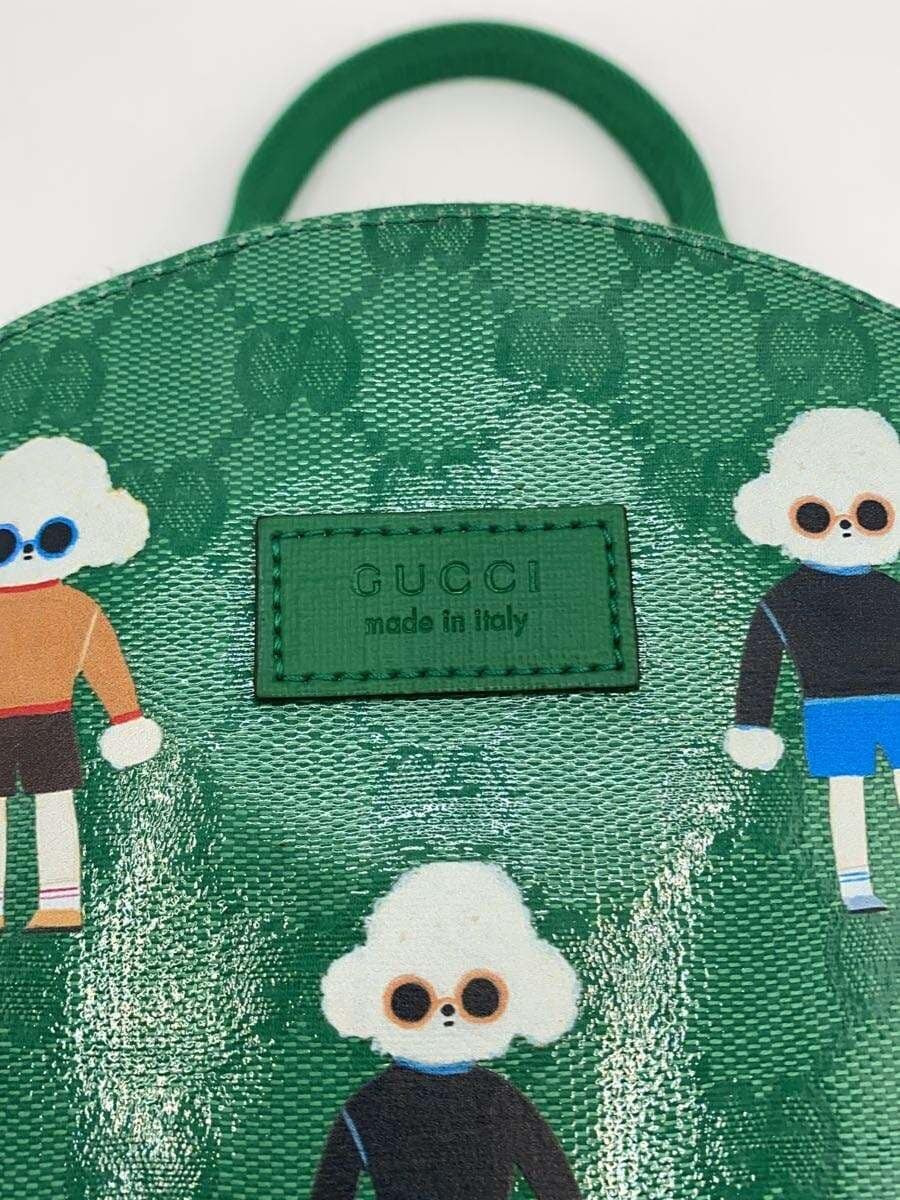 GUCCI Backpack PVC GRN All Over Pattern 782708 5