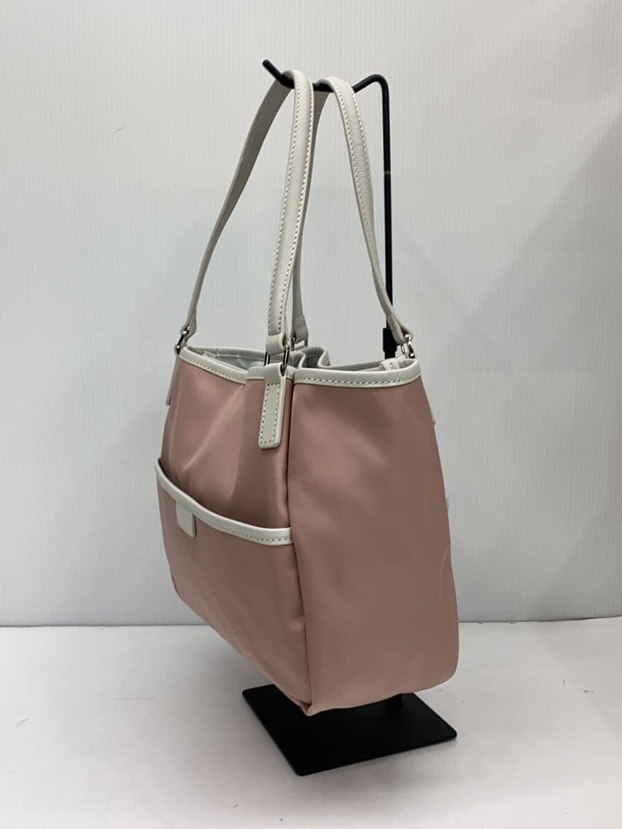 agnes b. Tote Bag Nylon PNK 2