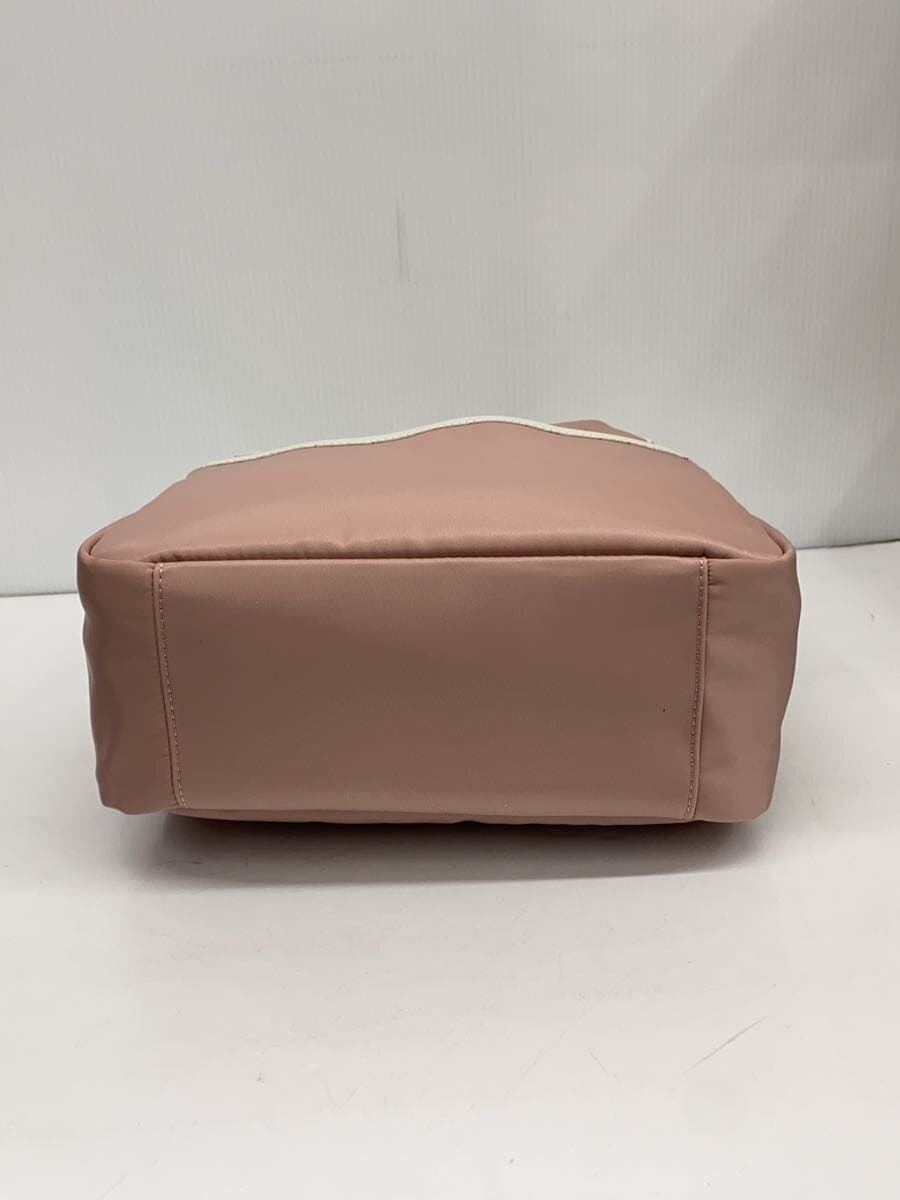 agnes b. Tote Bag Nylon PNK 4