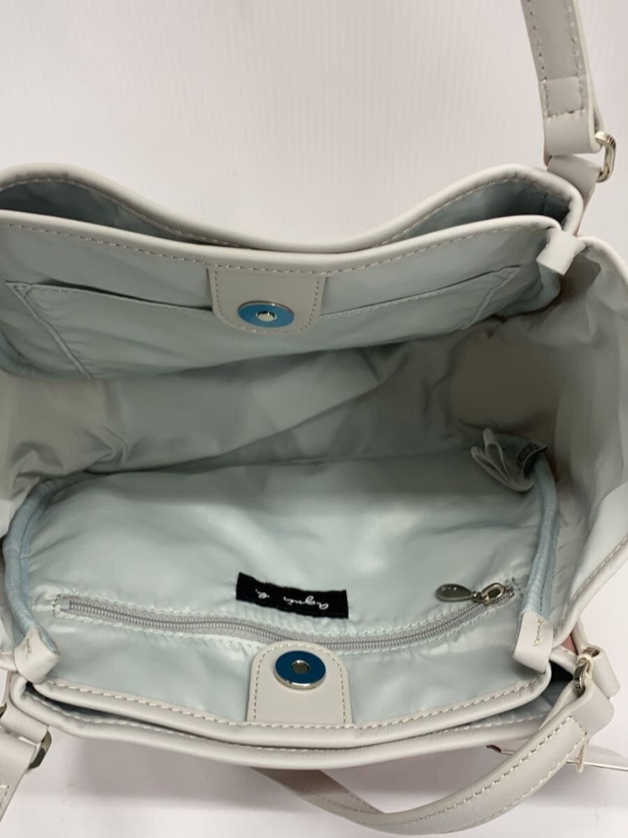 agnes b. Tote Bag Nylon PNK 6