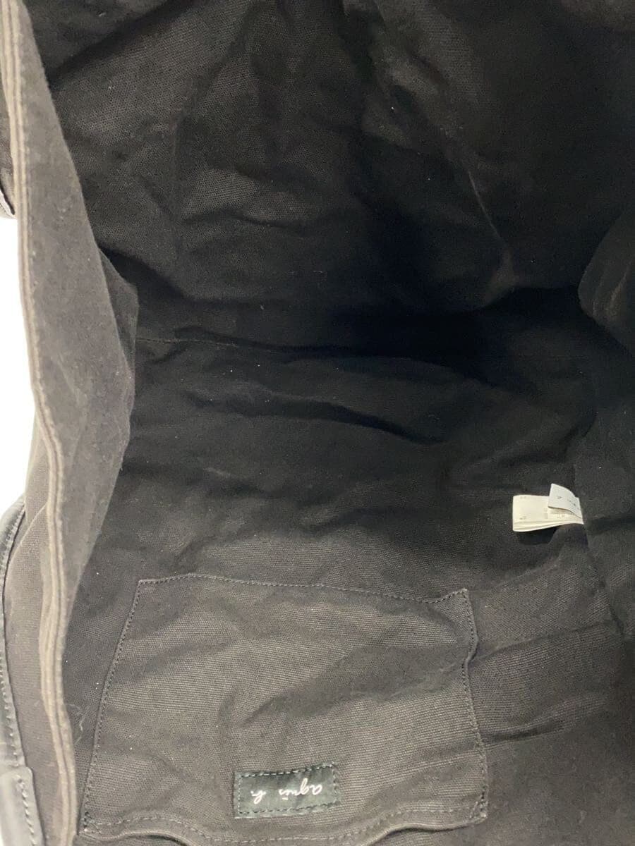 agnes b. Tote Bag Canvas BLK 6