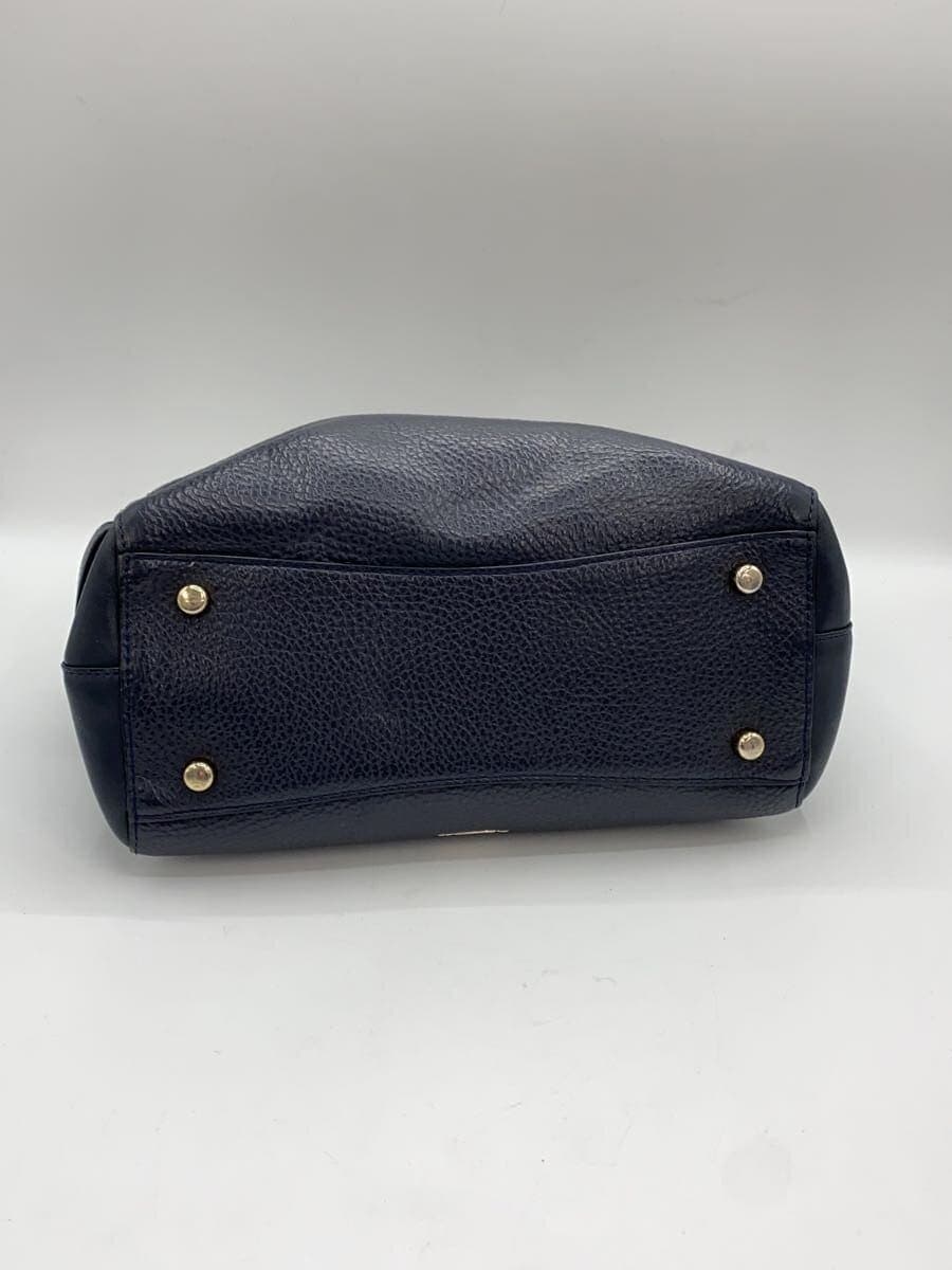 COACH Bag Leather BLK 4