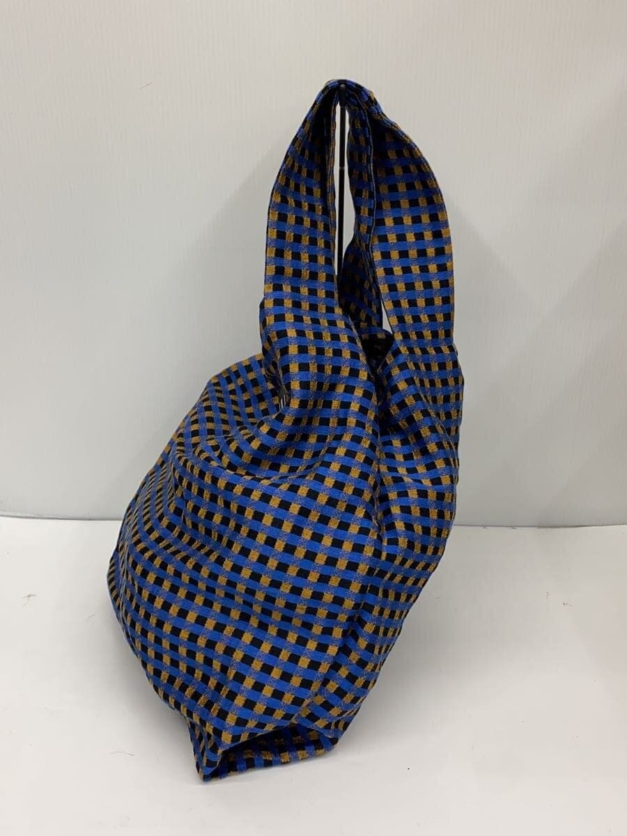 MARNI tote bag cotton multicolor check SHMH0024A0 TCX32 2