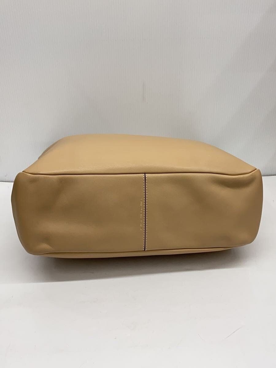 COACH Shoulder Bag Leather Beige Plain 31672 4