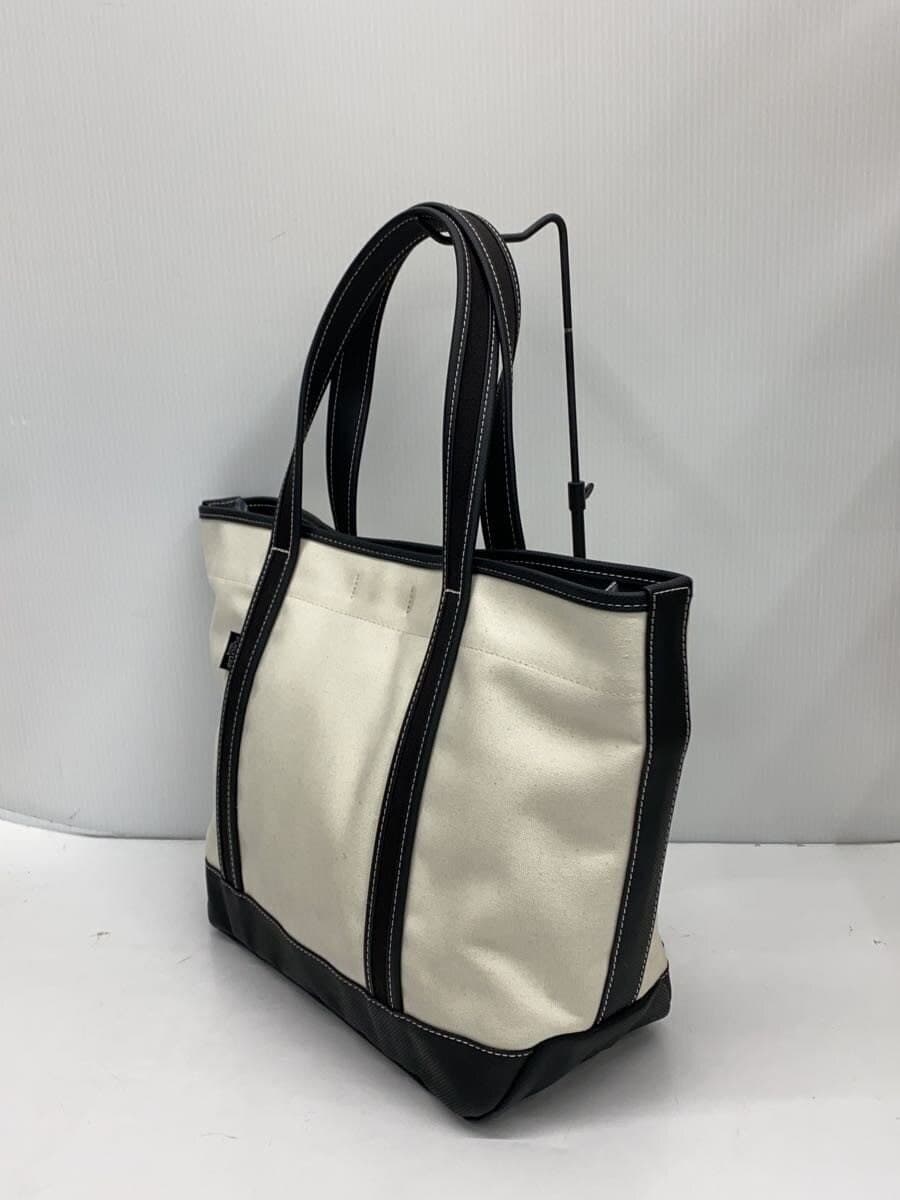 PORTER Tote Bag Canvas WHT 2