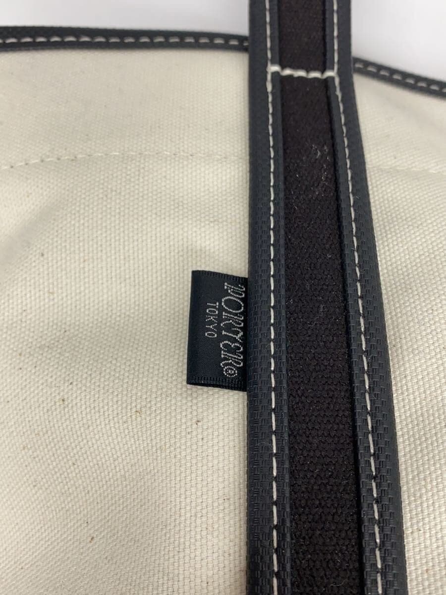 PORTER Tote Bag Canvas WHT 5