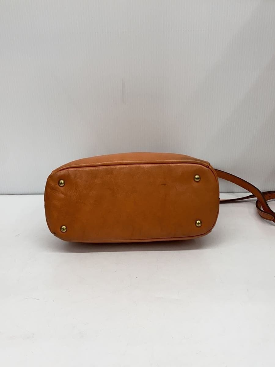 DAKOTA Shoulder Bag Leather ORN Plain 4