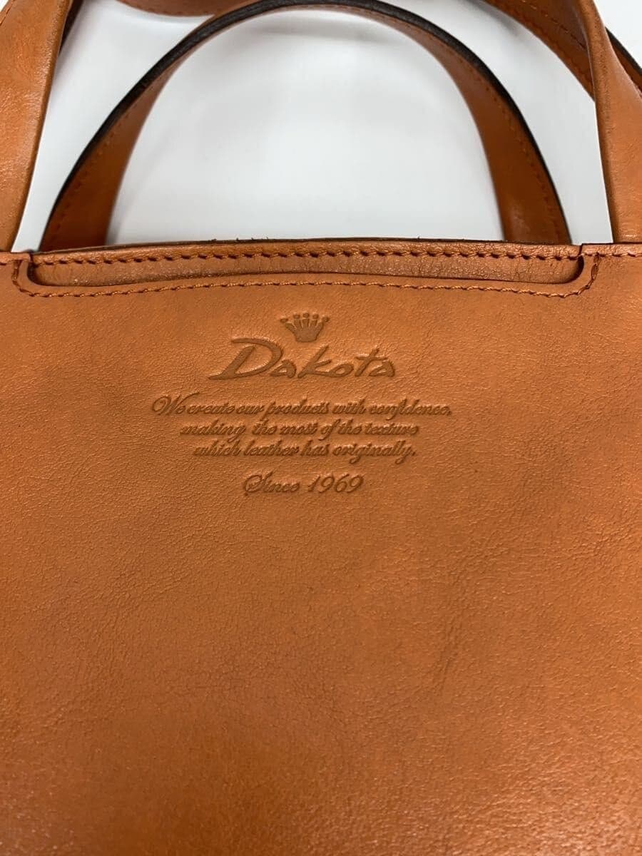 DAKOTA Shoulder Bag Leather ORN Plain 5