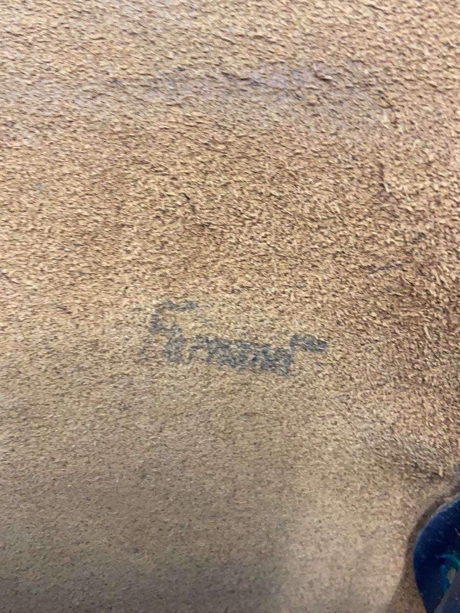 FERNAND LEATHER Shoulder Bag Leather BRW Plain 5