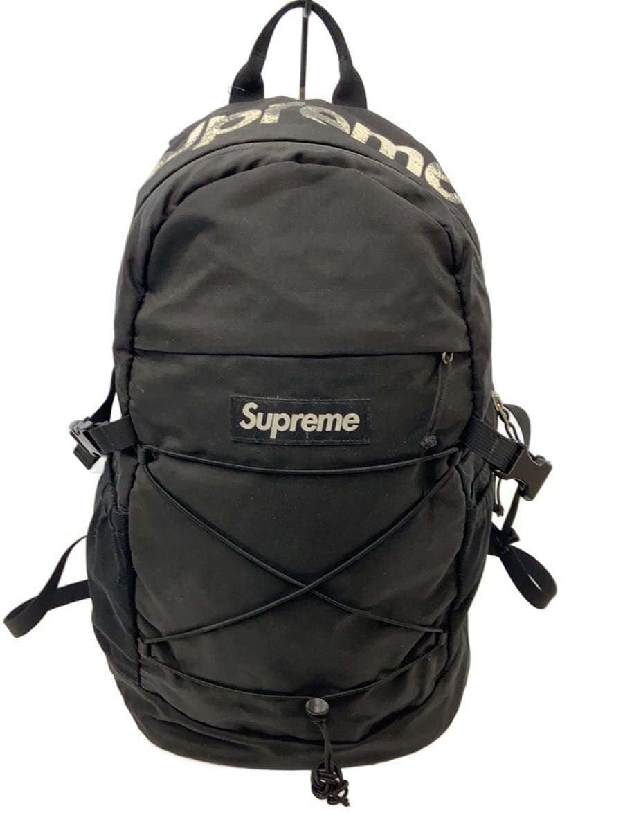 Supreme Backpack -- BLK 16SS BOX LOGO BACKPACK