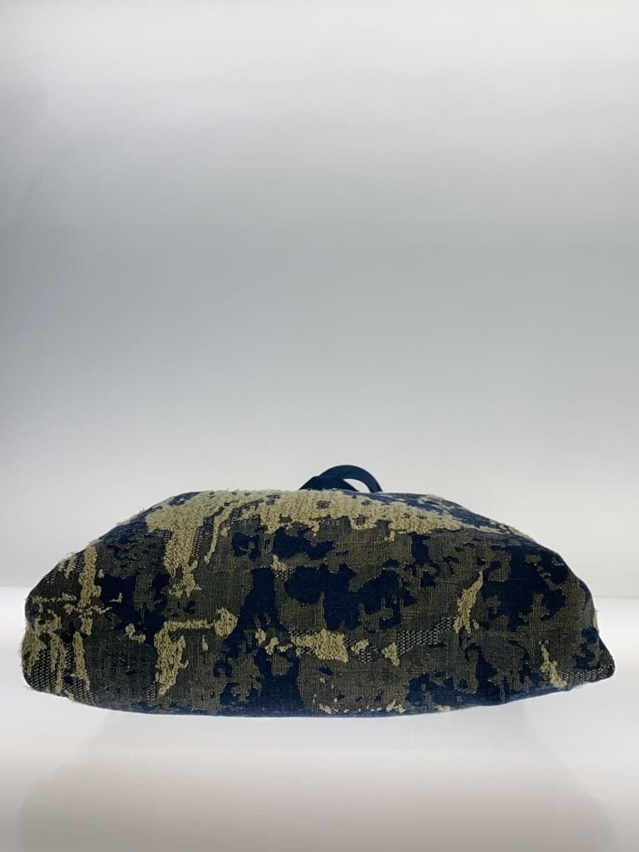 Dime Tote Bag Cotton NVY All Over Pattern 4