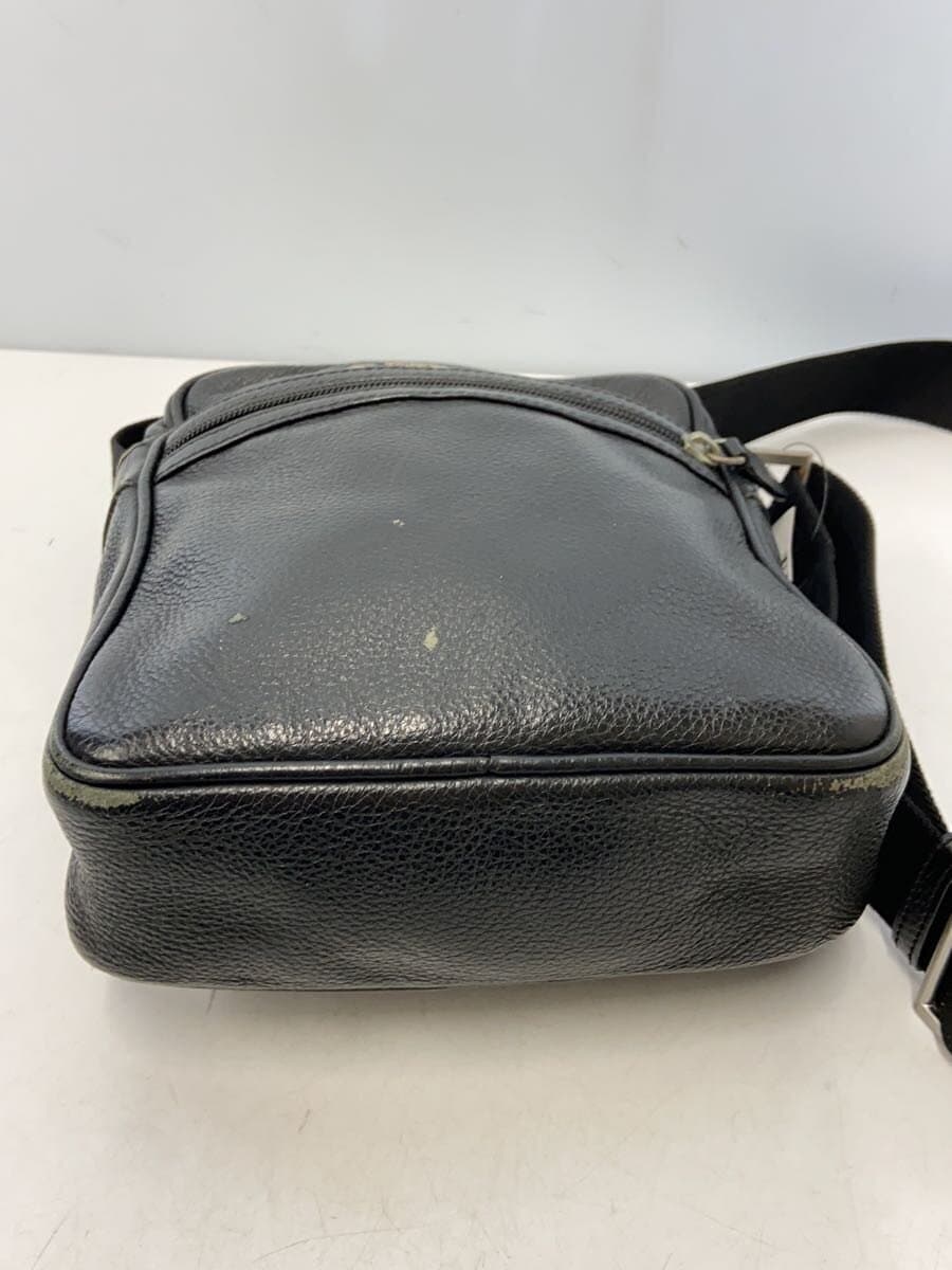 EMPORIO ARMANI Shoulder Bag Leather BLK 4