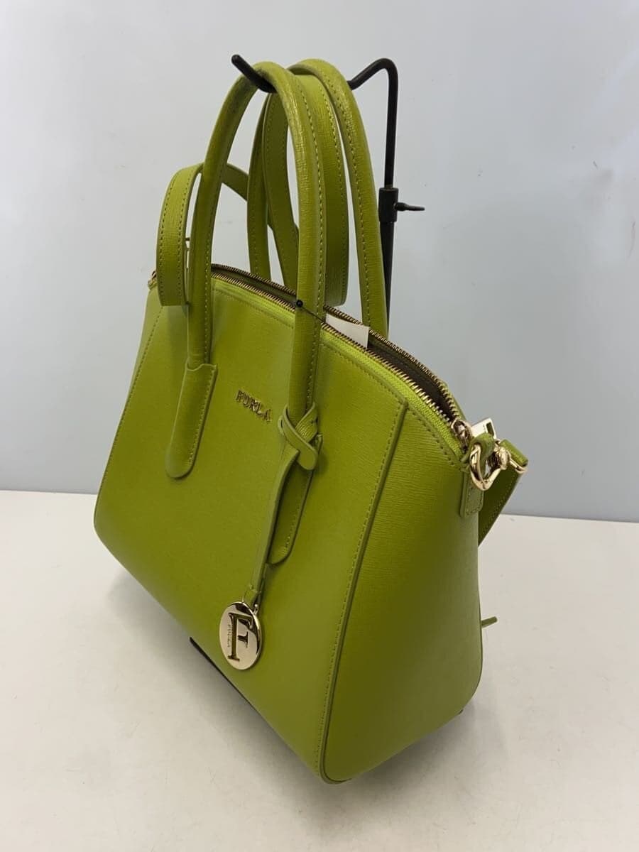 FURLA Shoulder Bag PVC GRN 2
