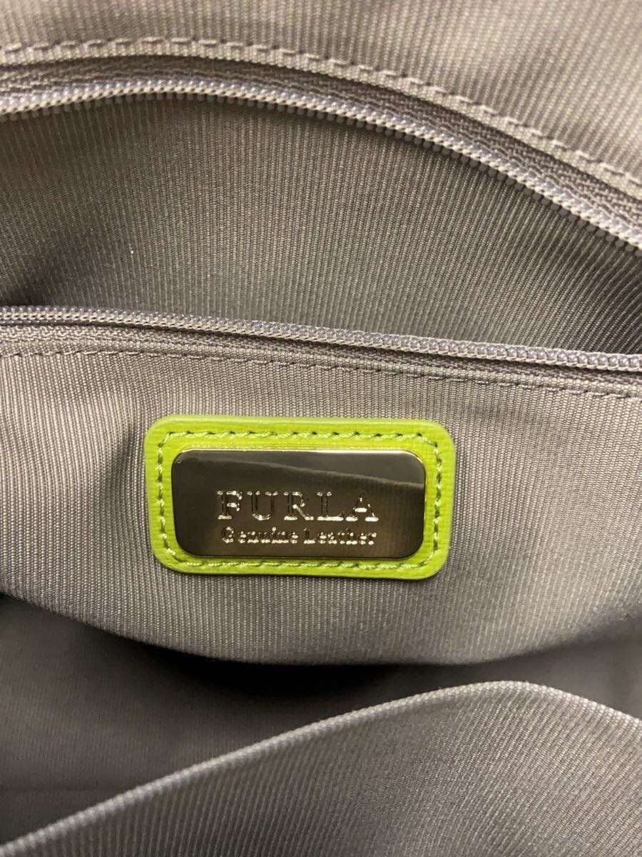 FURLA Shoulder Bag PVC GRN 5