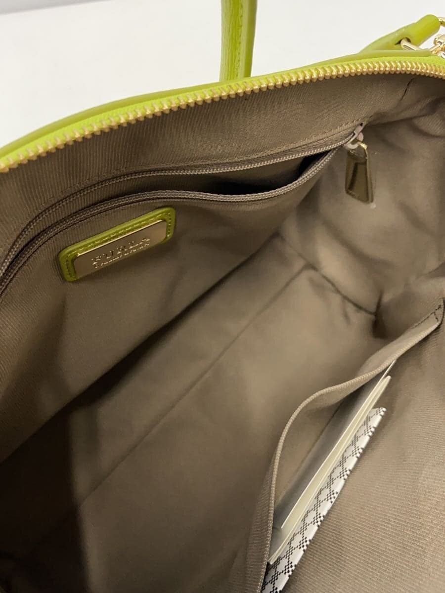 FURLA Shoulder Bag PVC GRN 6