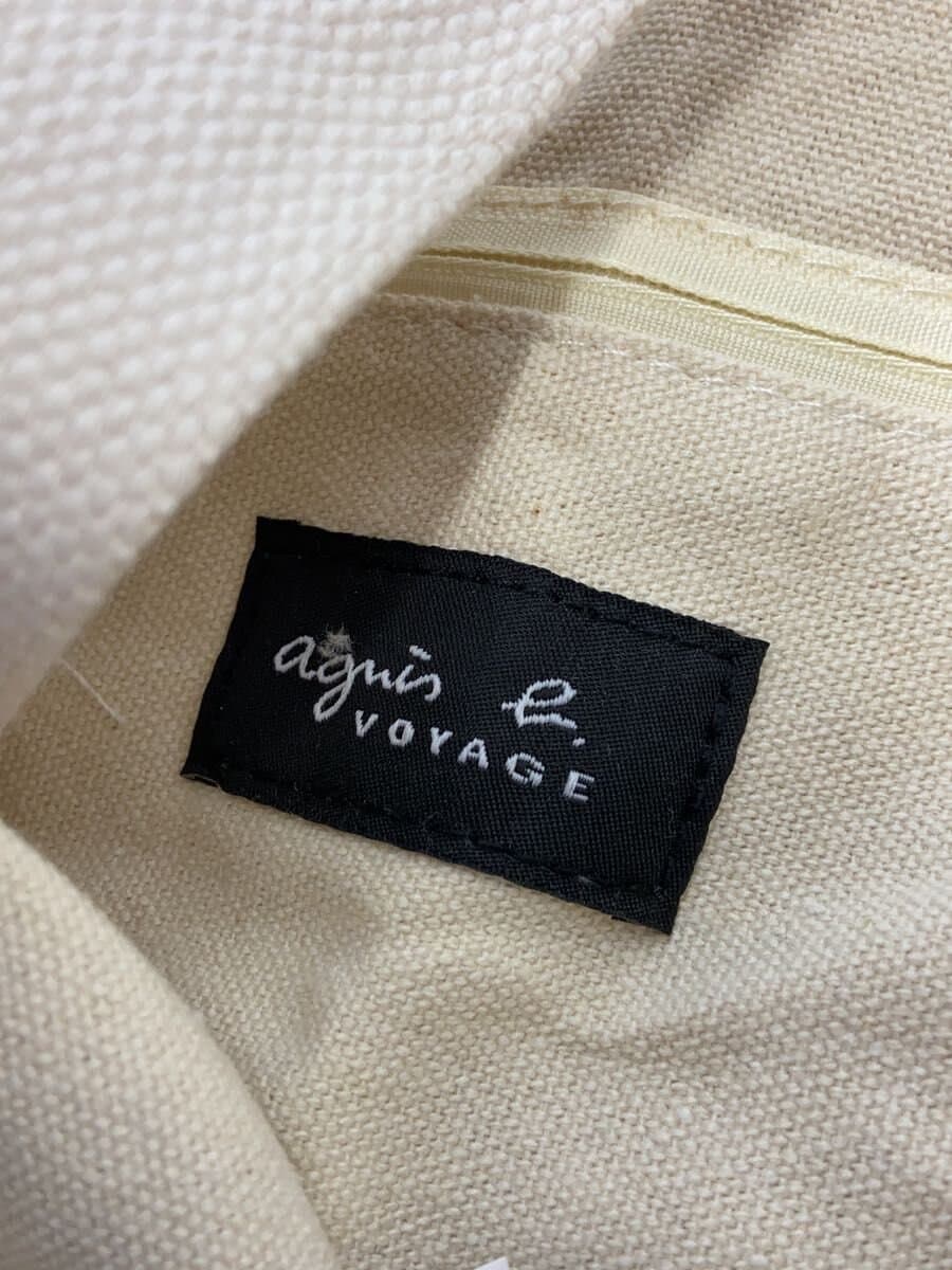 agnes b VOYAGE Tote Bag Cotton 5