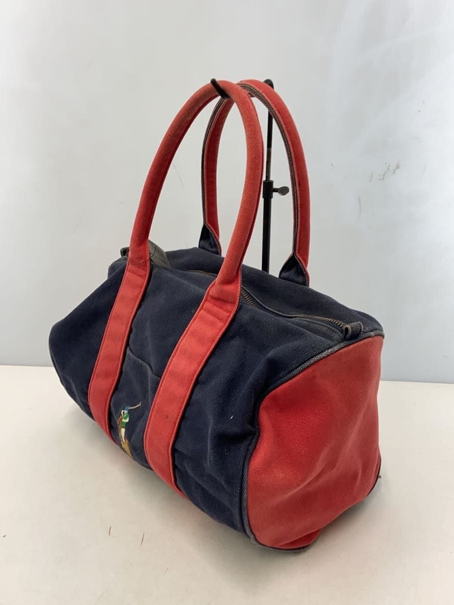 POLO RALPH LAUREN Boston Bag Canvas NVY 2
