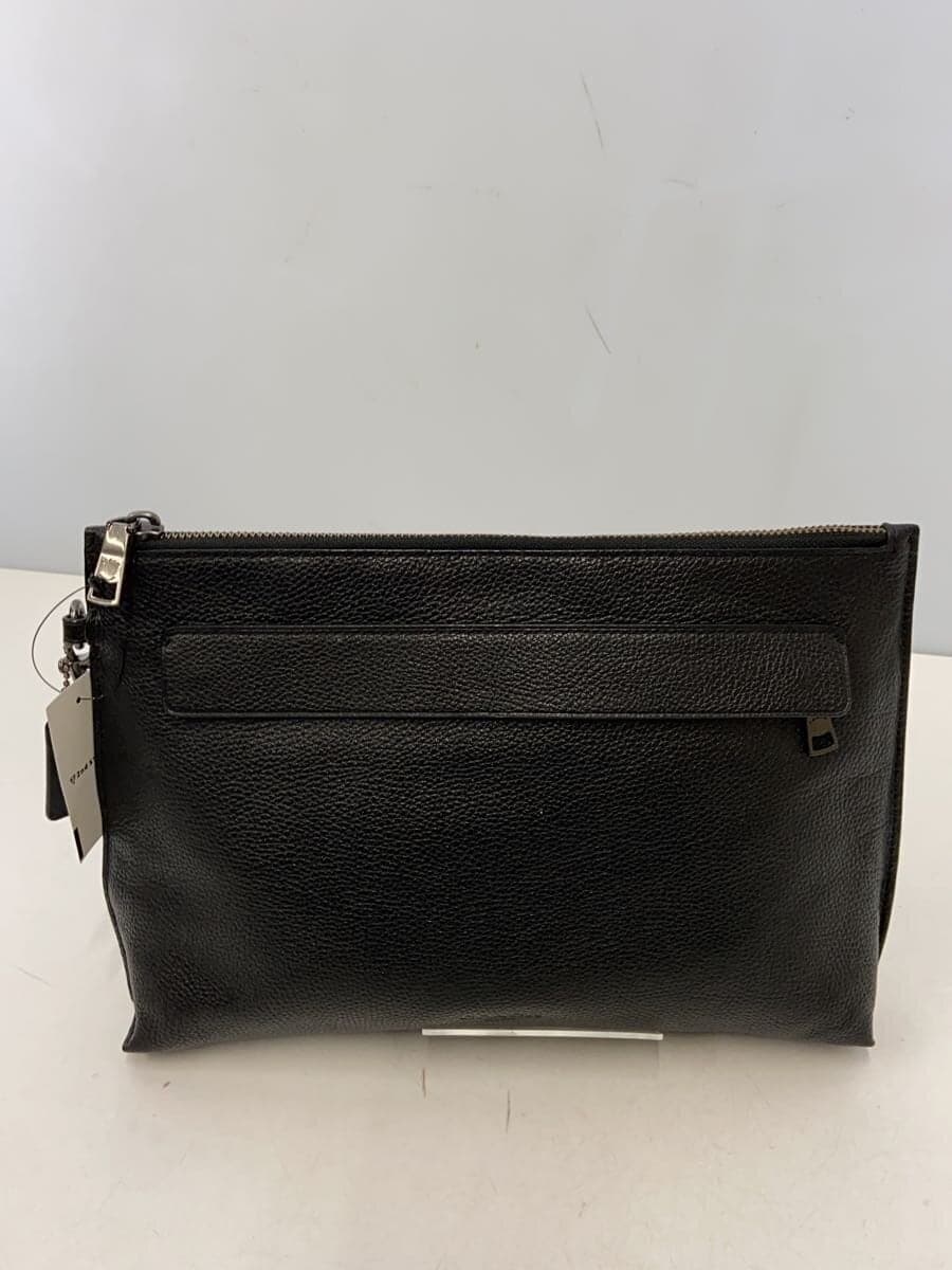 COACH Second Bag Leather BLK F28614 3