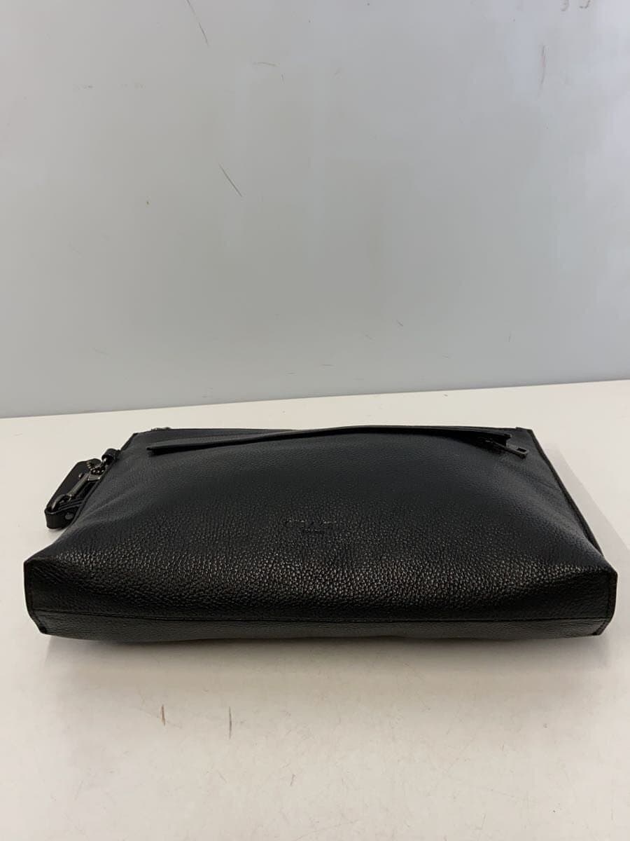 COACH Second Bag Leather BLK F28614 4