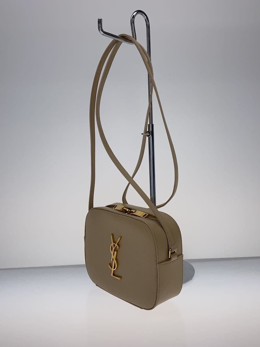 SAINT LAURENT shoulder bag leather BEIGE gnr381636 2