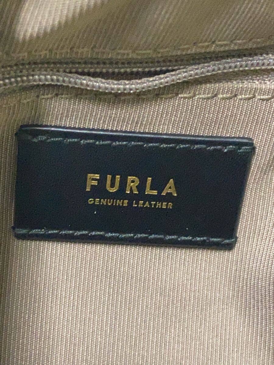 FURLA Shoulder Bag Cowhide GRN 5