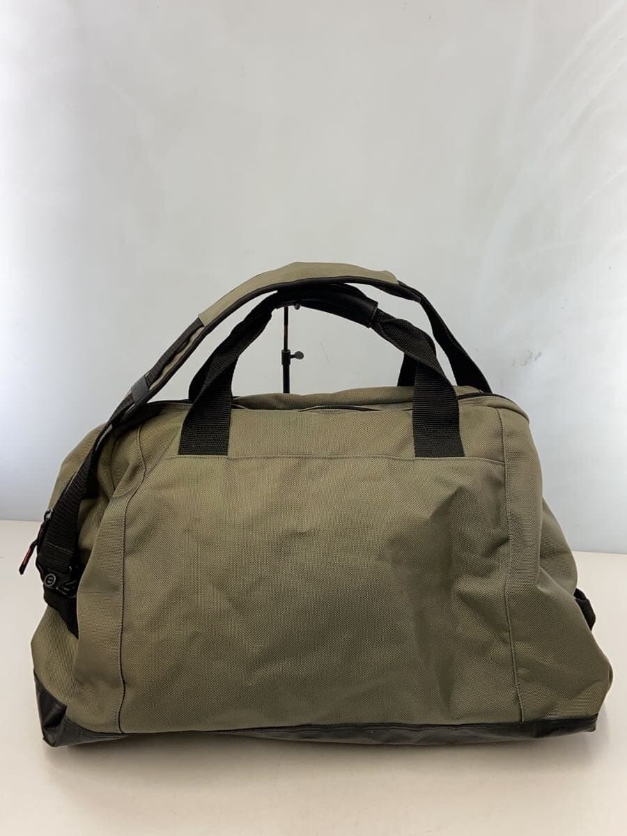 HELLY HANSEN Shoulder Bag Nylon KHK Solid 90s~ Bottom Hi Palon Red Square Logo Stickiness 3