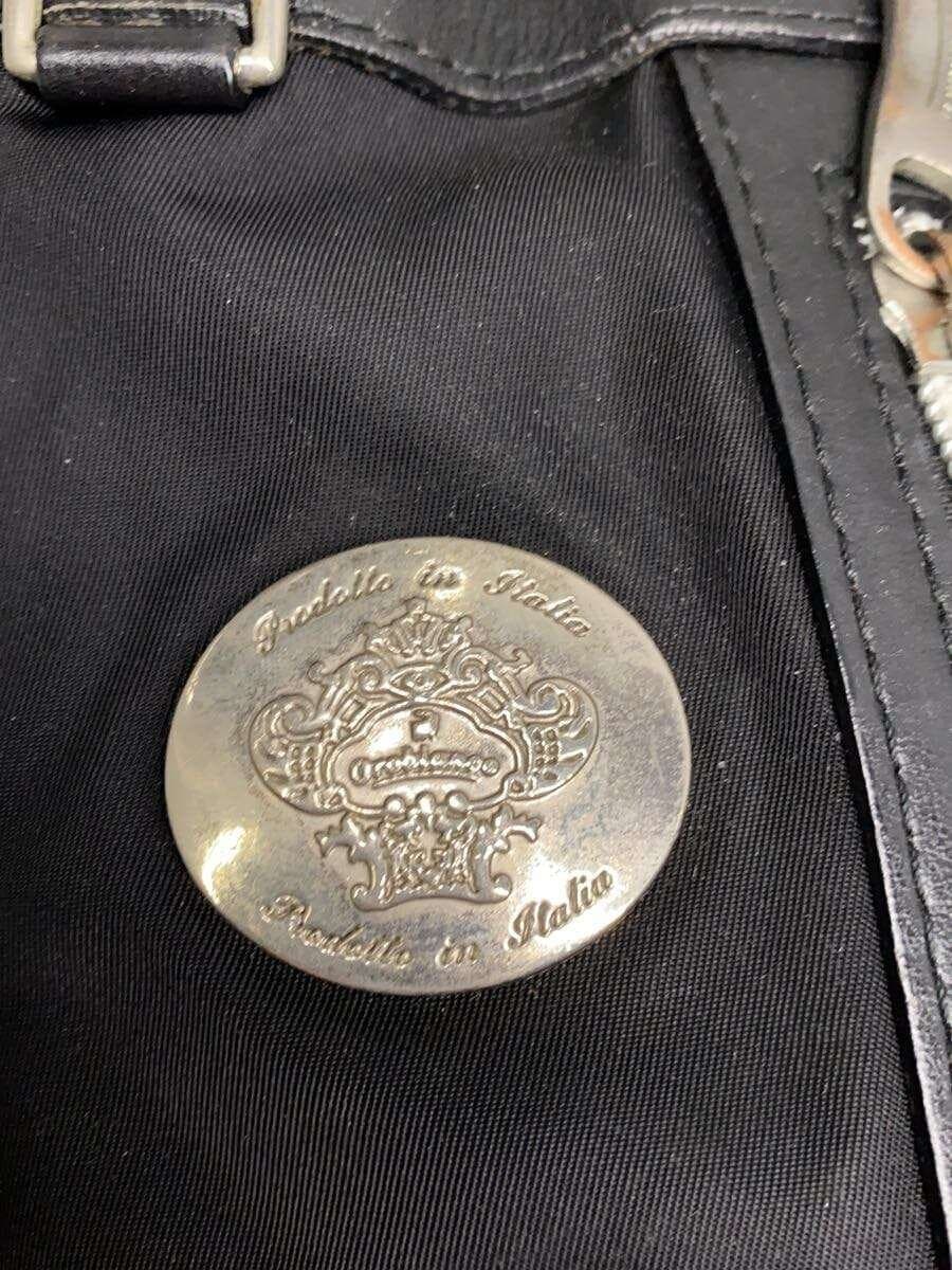 Orobianco backpack leather black plain 5