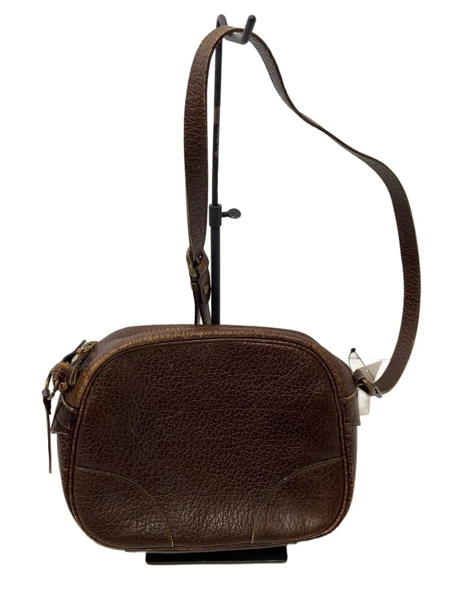 MARGARET HOWELL shoulder bag leather BRW