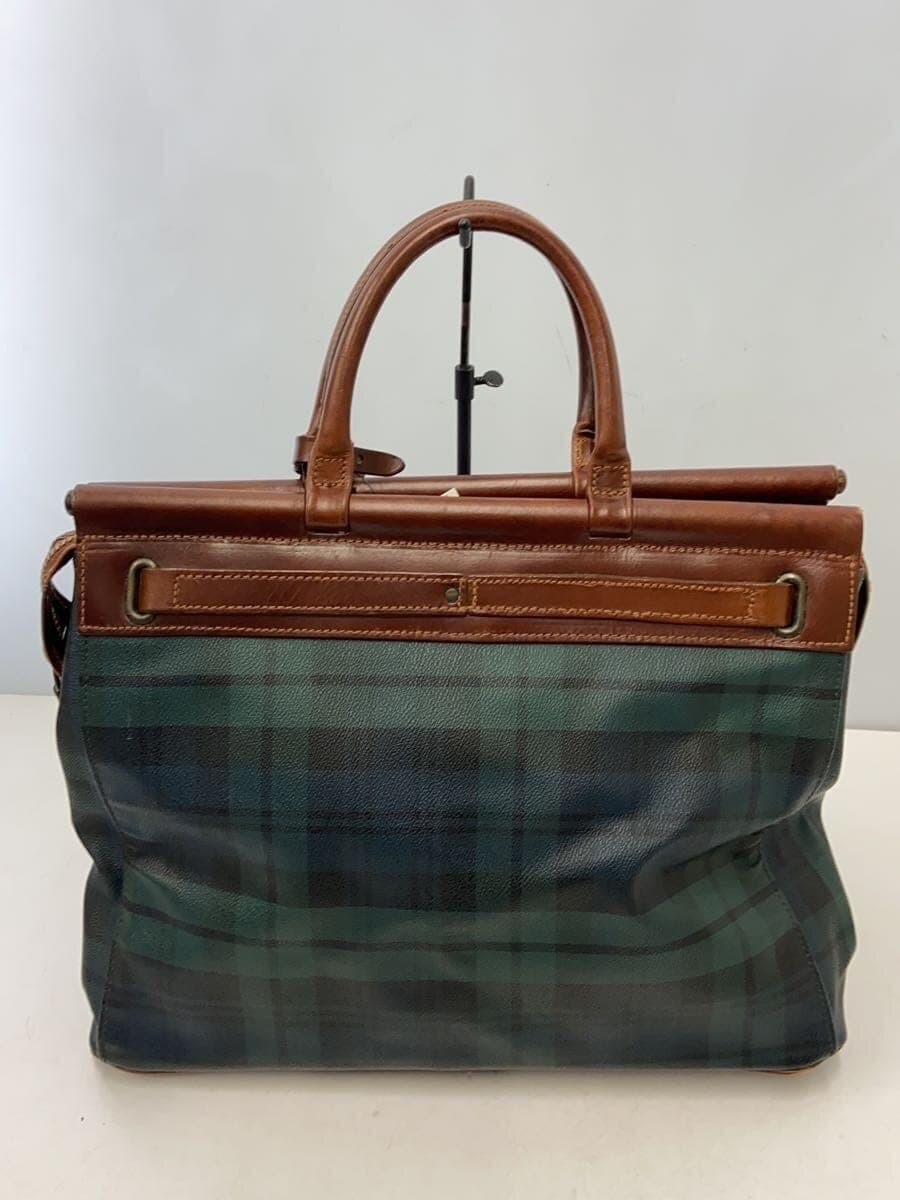 POLO RALPH LAUREN bag PVC GRN check 3