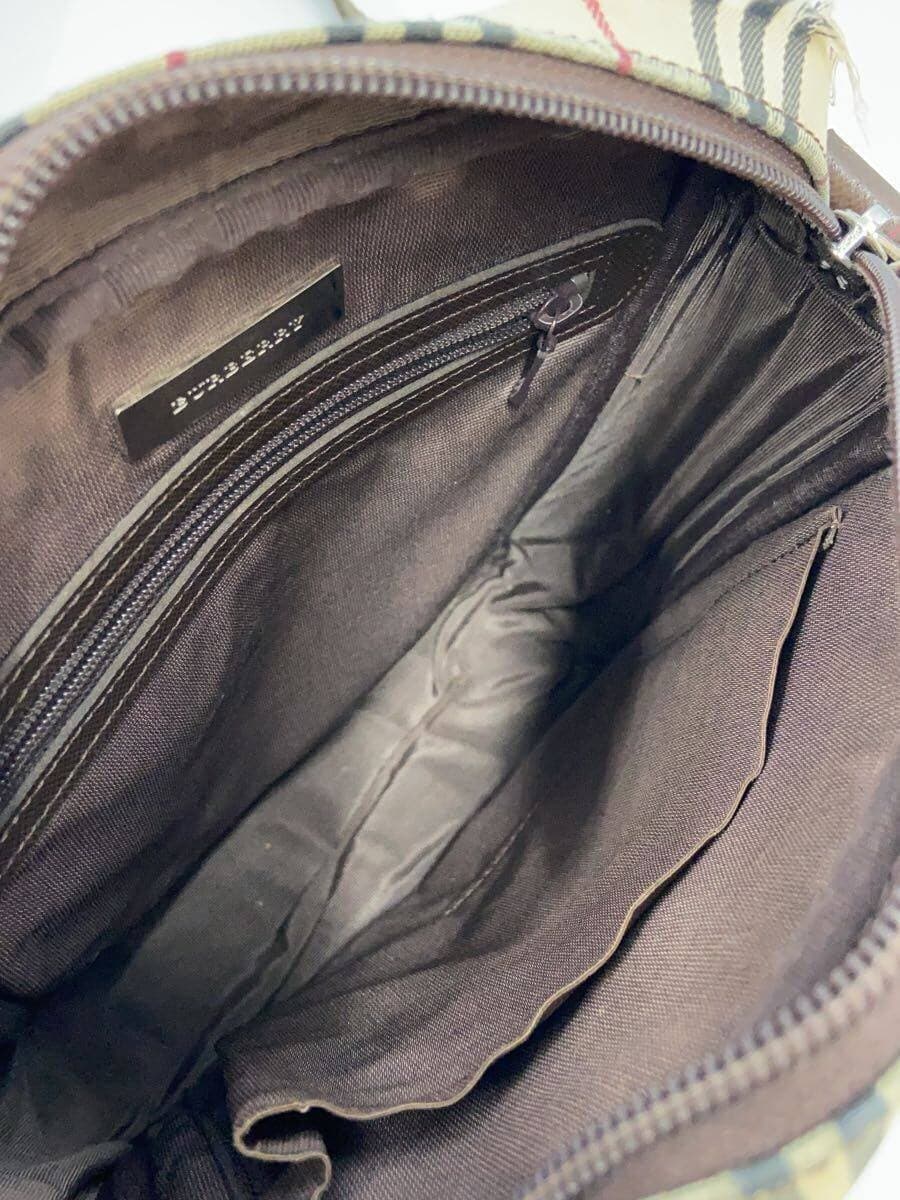 BURBERRY shoulder bag -- BEG check 6