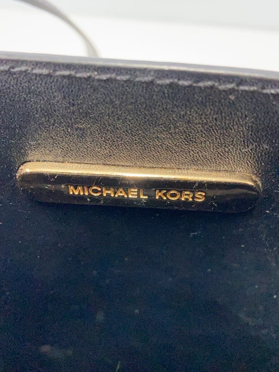 MICHAEL KORS Shoulder Bag Leather Black 35S1GM9M2L 5