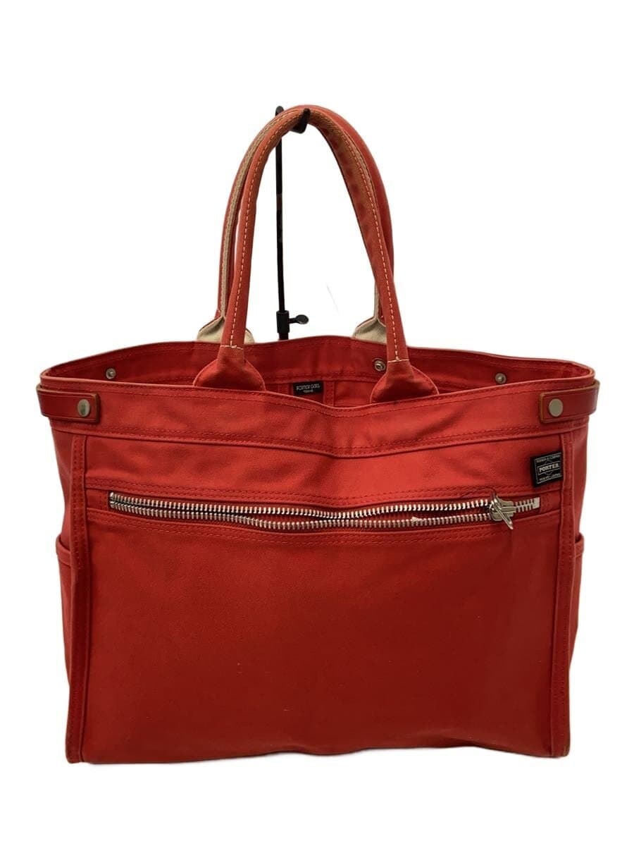 PORTER GIRL Tote Bag Canvas RED