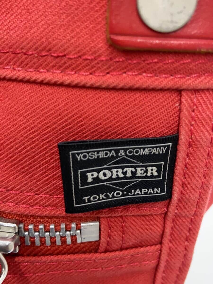 PORTER GIRL Tote Bag Canvas RED 5