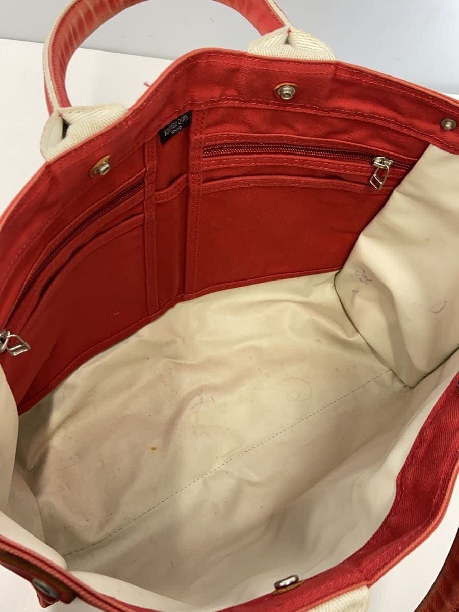 PORTER GIRL Tote Bag Canvas RED 6
