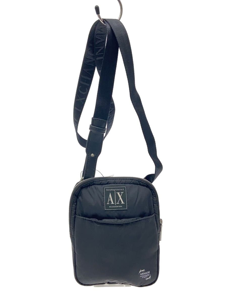 ARMANI EXCHANGE Shoulder Bag BLK Solid