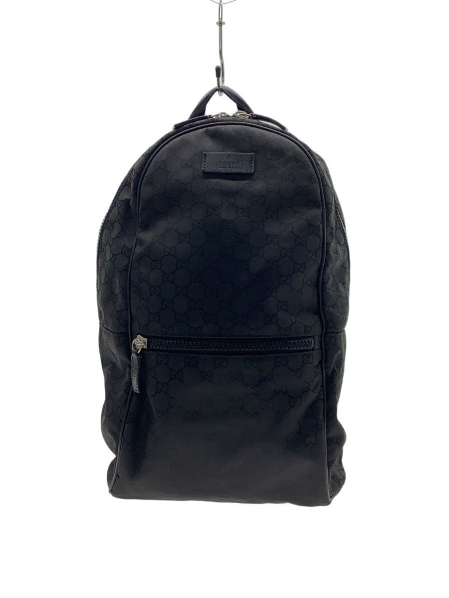 GUCCI Backpack BLK All Over Pattern 449181 001998