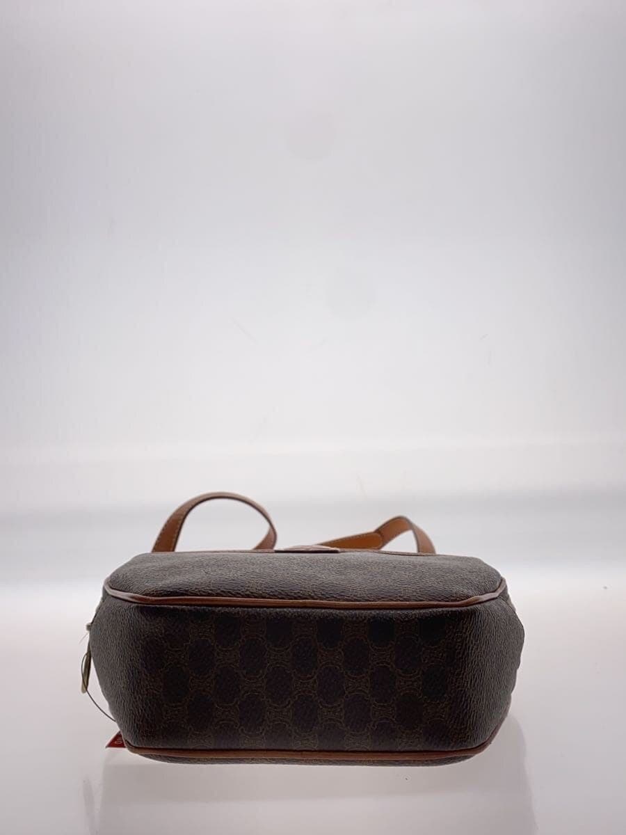 CELINE Shoulder Bag Leather BRW All Over Pattern 4