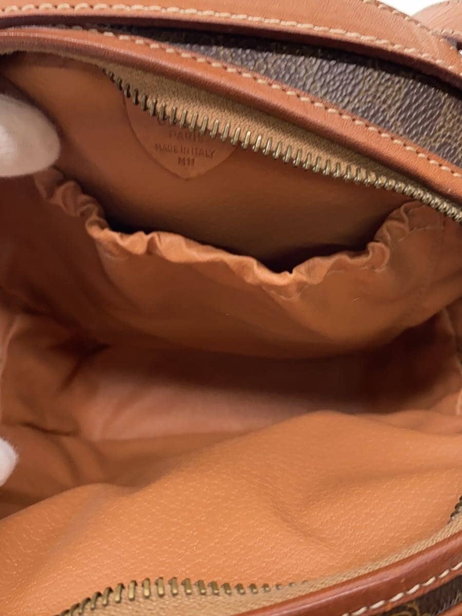 CELINE Shoulder Bag Leather BRW All Over Pattern 6