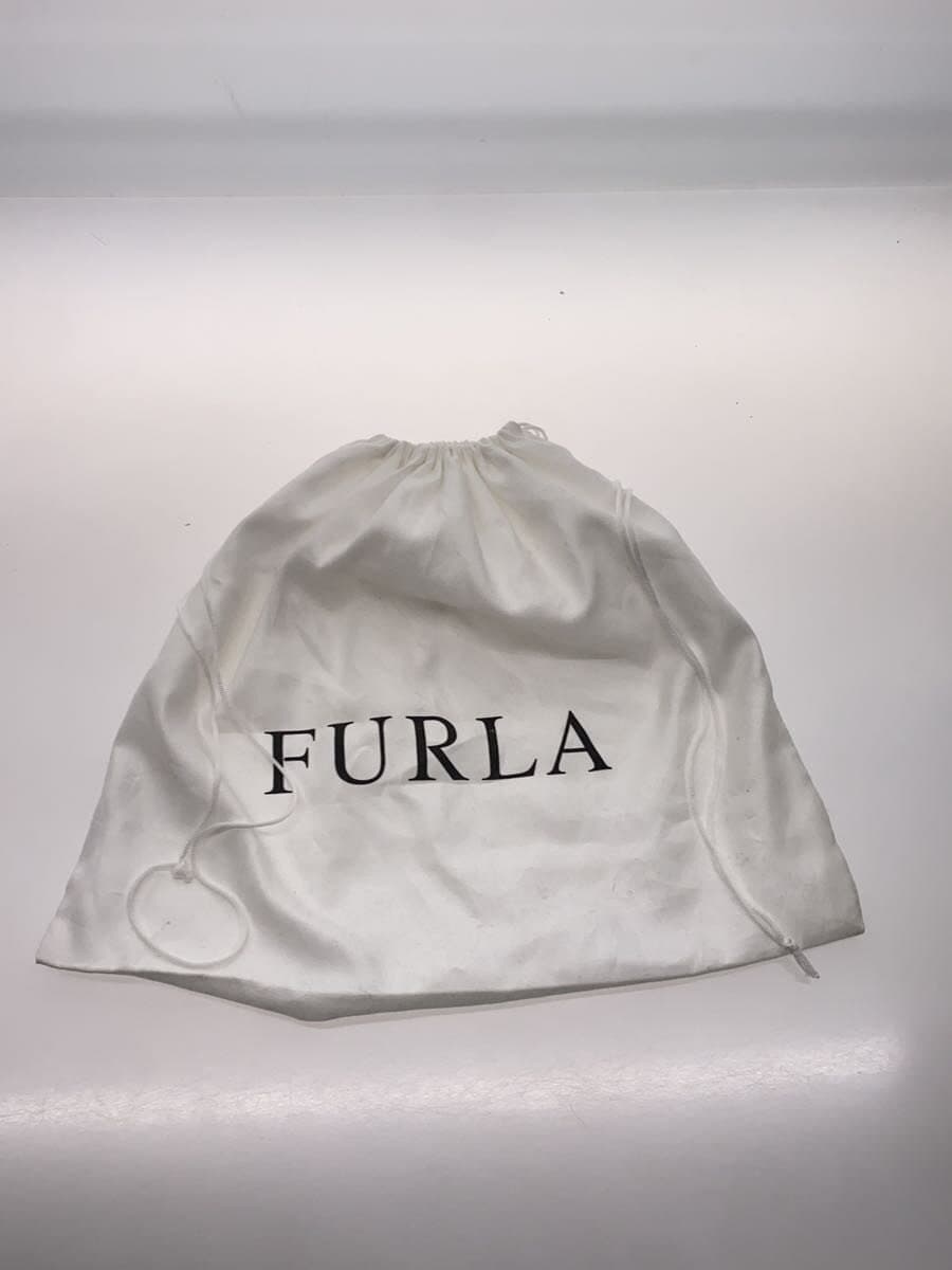 FURLA Shoulder Bag Faux Leather PNK Solid 7