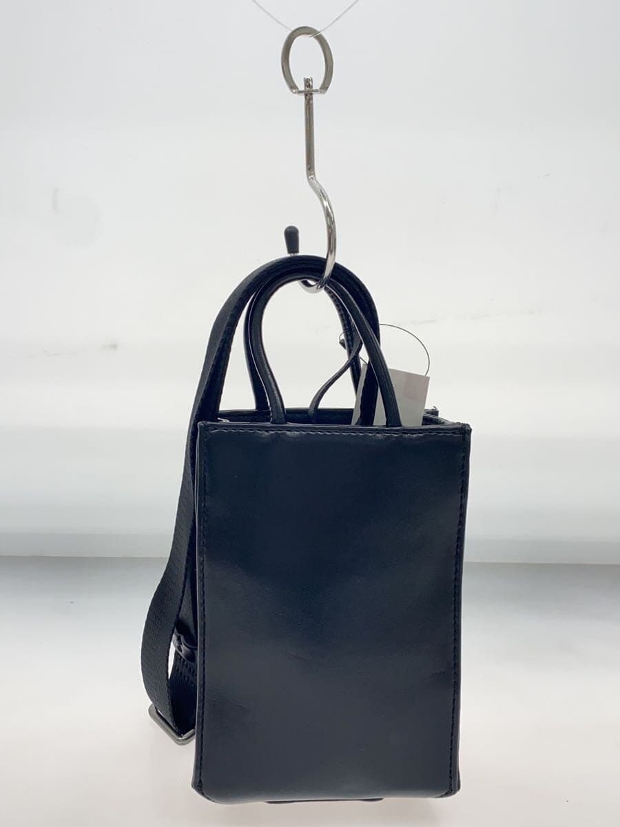 DIESEL Shoulder Bag Leather BLK Solid 3